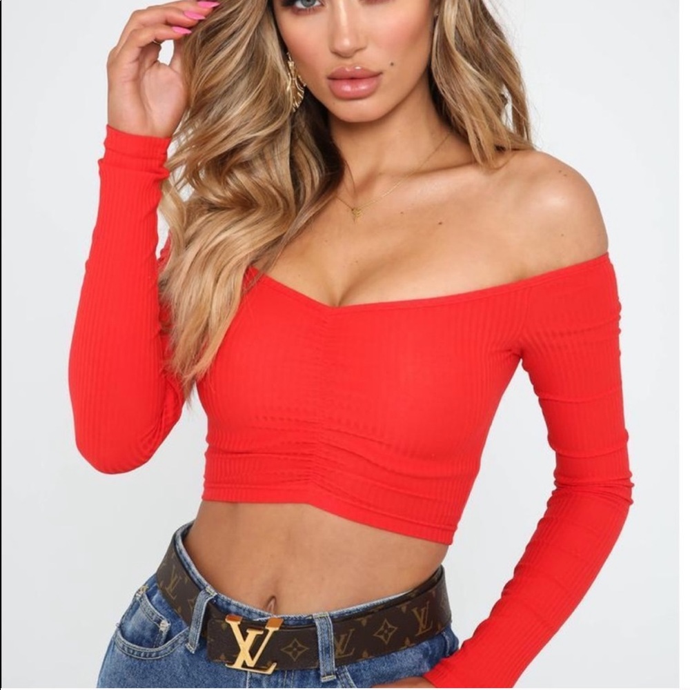 Tiger Mist BNWT Ruched LS Top Size XL - Picture 4 of 5